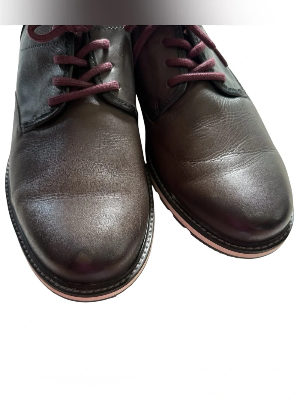 Pikolinos Glasgow Oxford Shoes Brown Leather Mens Eu Size 46 U.S Size 13